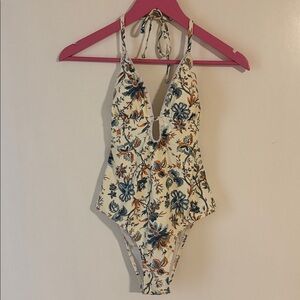 Floral One-Piece Swimsuit- tag still on, never worn